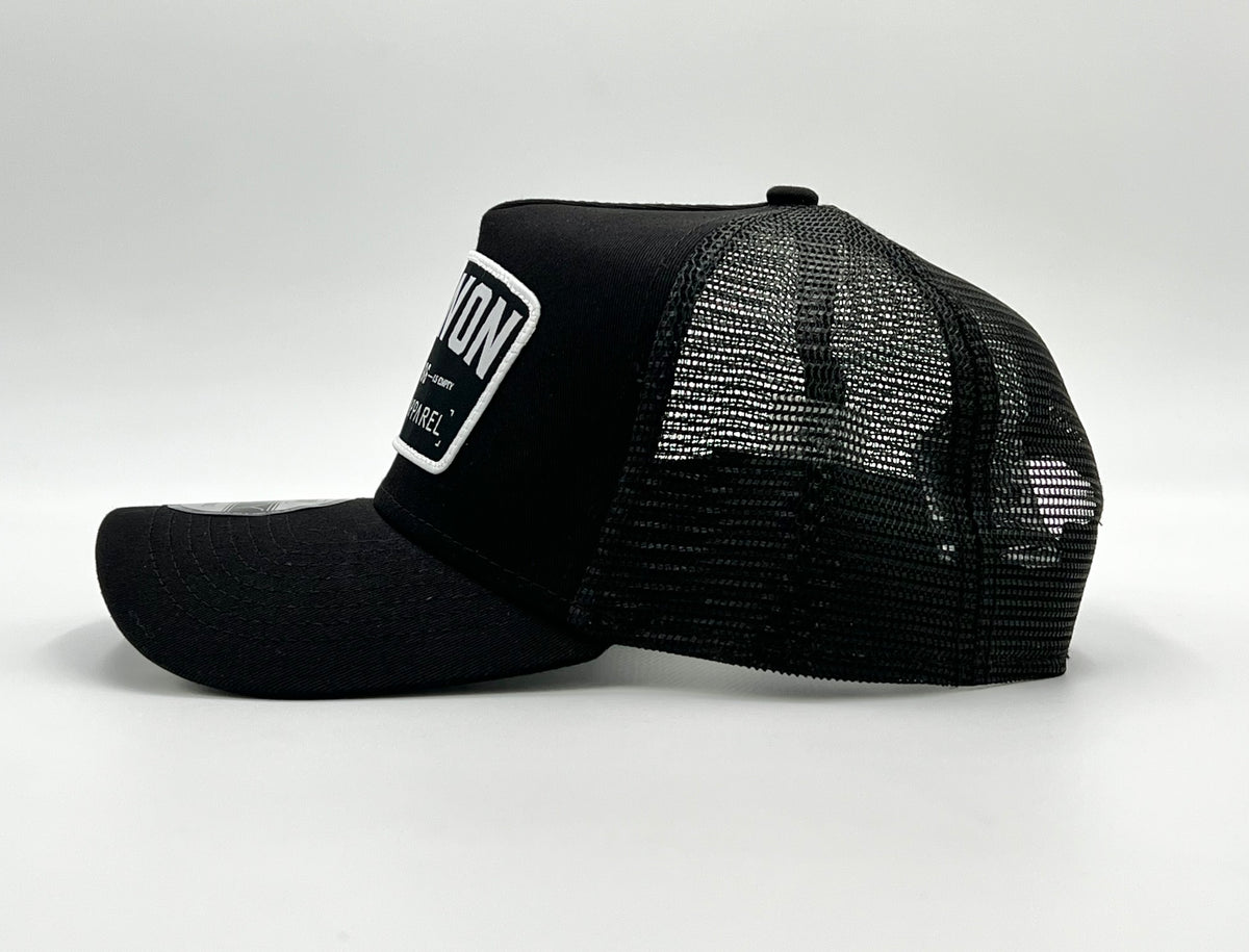 ‘God Won’ Trucker Hat Blackout Malta Apparel