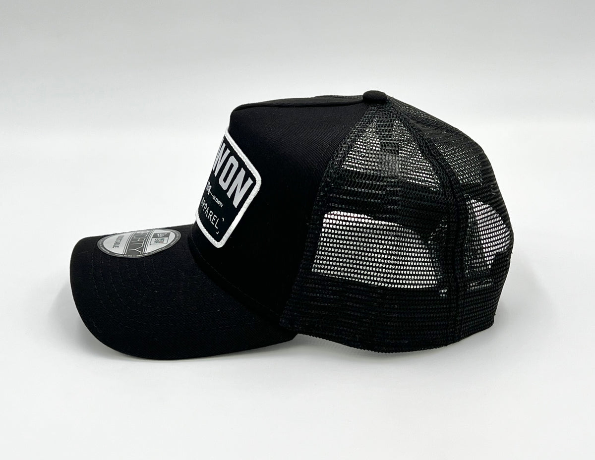 ‘God Won’ Trucker Hat Blackout Malta Apparel