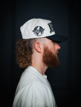 Load image into Gallery viewer, [PRE-ORDER - SHIPS JANUARY 10TH] ‘JUST JESUS’ Premium SnapBack - Cream/Black
