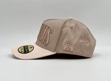 Load image into Gallery viewer, ‘JUST JESUS’ Premium SnapBack - Latte/Cream
