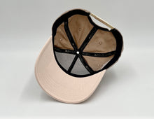 Load image into Gallery viewer, ‘JUST JESUS’ Premium SnapBack - Latte/Cream
