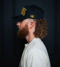 Load image into Gallery viewer, ‘JUST JESUS’ Premium SnapBack - Black/Yellow
