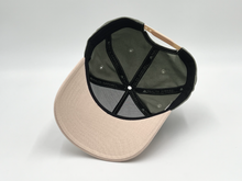 Load image into Gallery viewer, ‘JUST JESUS’ Premium SnapBack - Sage/Cream
