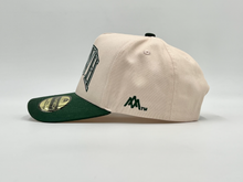 Load image into Gallery viewer, [PRE-ORDER - SHIPS MARCH 11TH] ‘YHWH’ Structured SnapBack - Cream/Billiard Green
