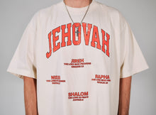 Load image into Gallery viewer, JEHOVAH Tee - Cream/Red
