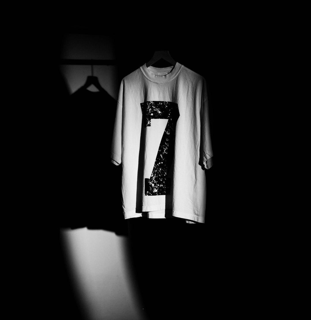 70x7 Drop Shoulder Tee (Super Oversized) - White - Malta Apparel