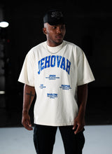 Load image into Gallery viewer, JEHOVAH Tee - Cream/Blue
