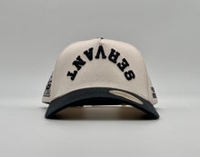 Load image into Gallery viewer, ‘SERVANT’ Premium SnapBack - Cream/Black
