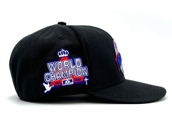 Yahweh Fitted Hat - Black/USA