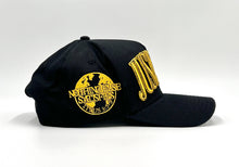 Load image into Gallery viewer, ‘JUST JESUS’ Premium SnapBack - Black/Yellow
