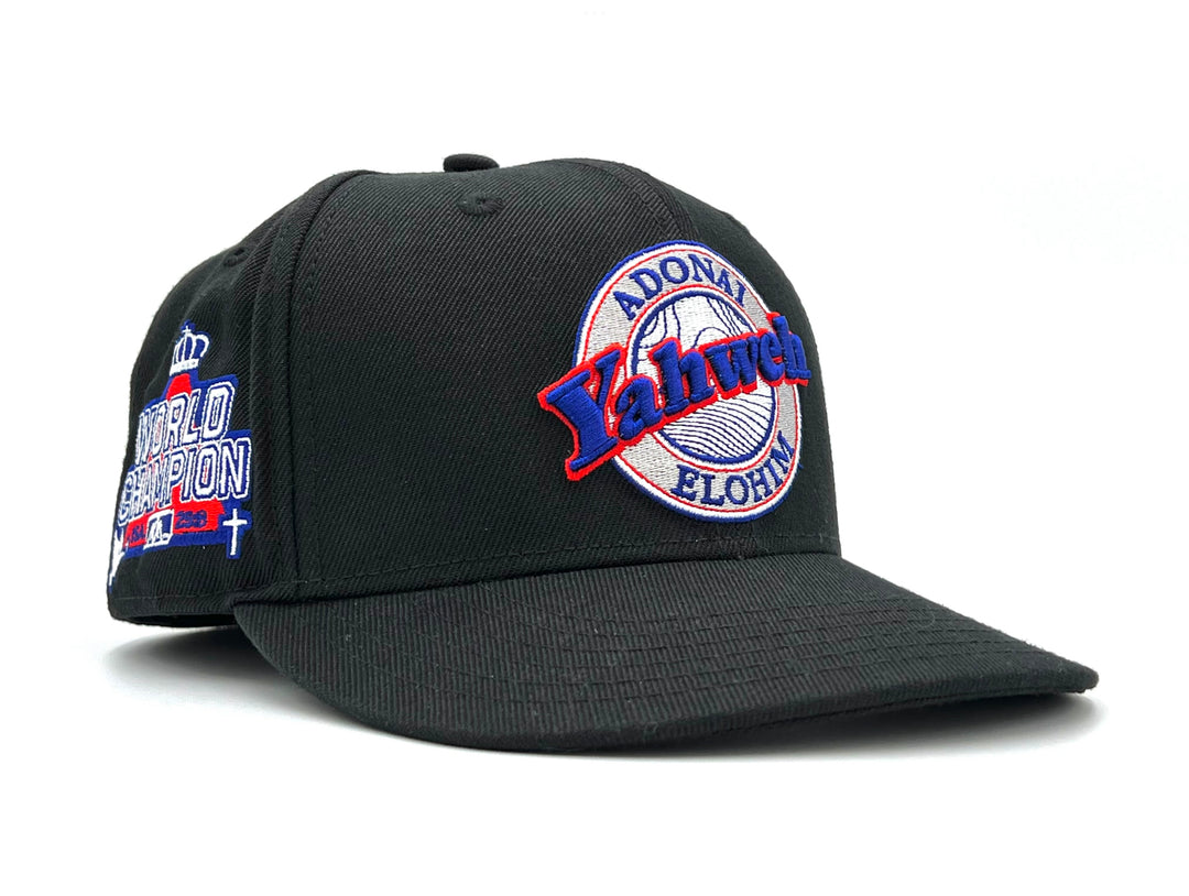 Yahweh Fitted Hat - Black/USA