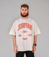 Load image into Gallery viewer, JEHOVAH Tee - Cream/Red
