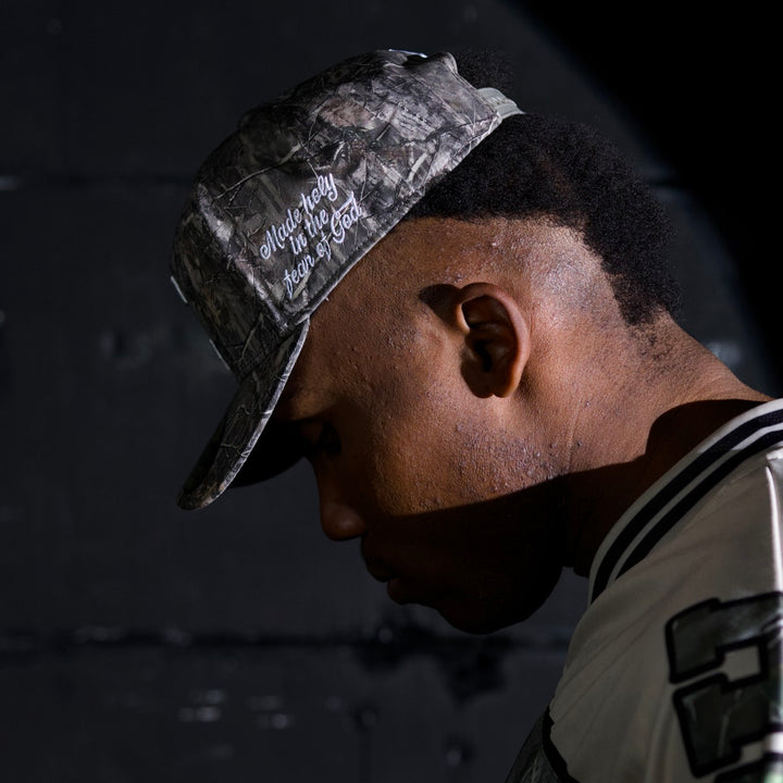 CONSECRATED Premium SnapBack (Structured) - Malta Woodland Camo