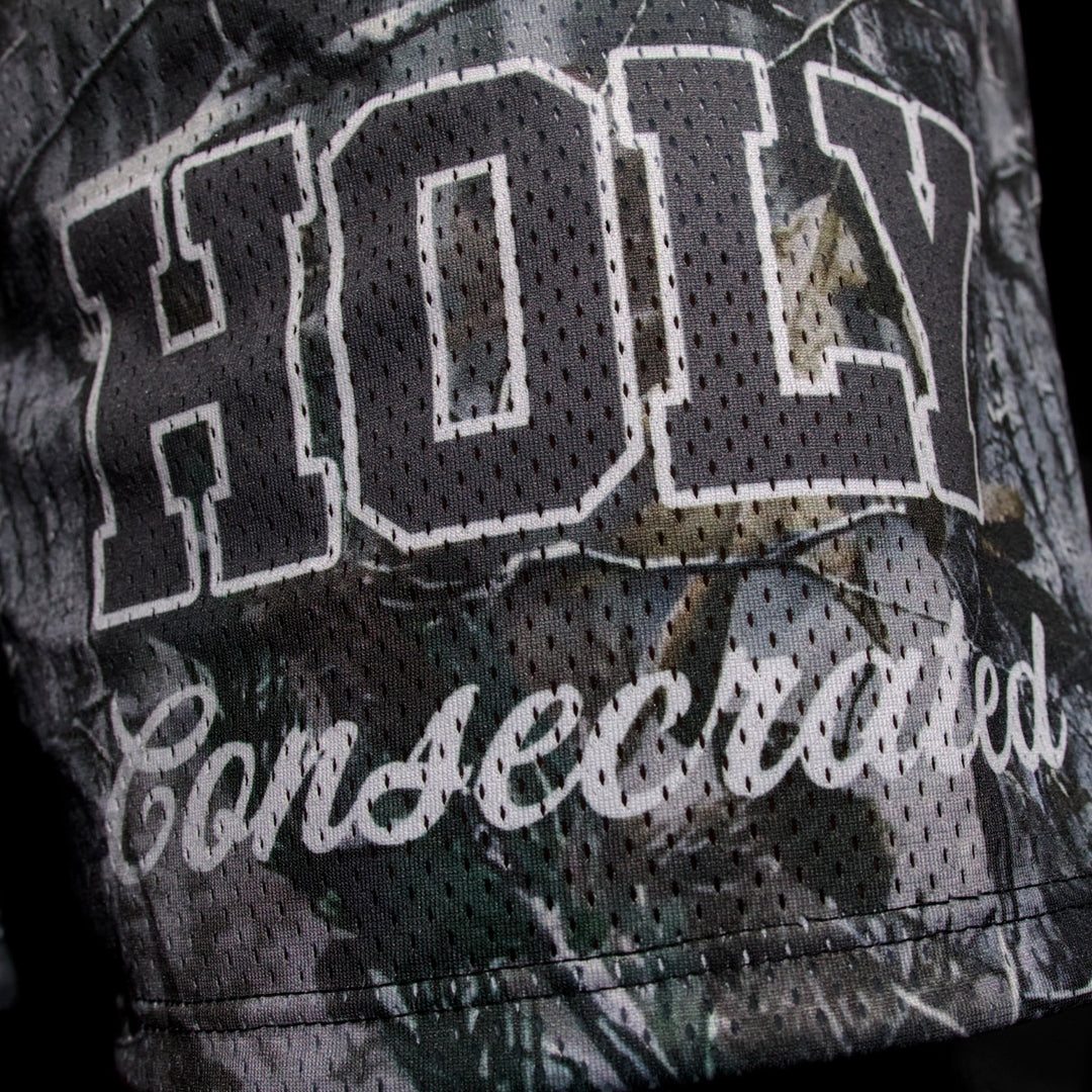 MADE HOLY Mesh Shorts - Malta Woodland Camo