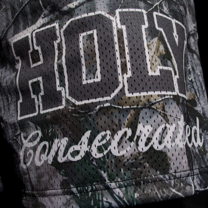MADE HOLY Mesh Shorts - Malta Woodland Camo