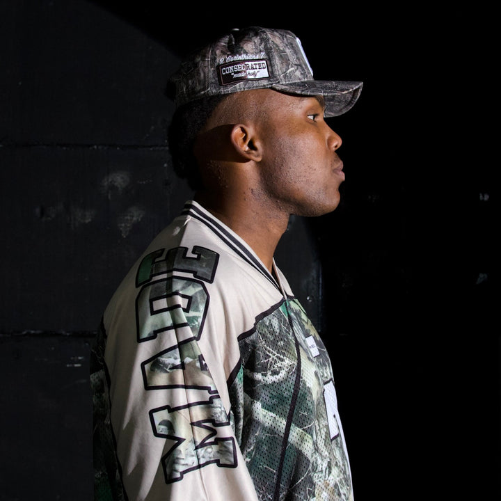 CONSECRATED Premium SnapBack (Structured) - Malta Woodland Camo