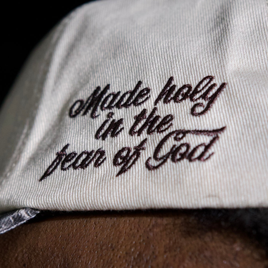 CONSECRATED UNSTRUCTURED Premium SnapBack - Cream/Malta Woodland Camo