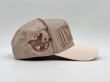 Load image into Gallery viewer, ‘JUST JESUS’ Premium SnapBack - Latte/Cream
