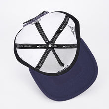 Load image into Gallery viewer, [PRE-ORDER - SHIPS JANUARY 6TH] - ‘7’ Premium Wool Blend SnapBack - White/Navy
