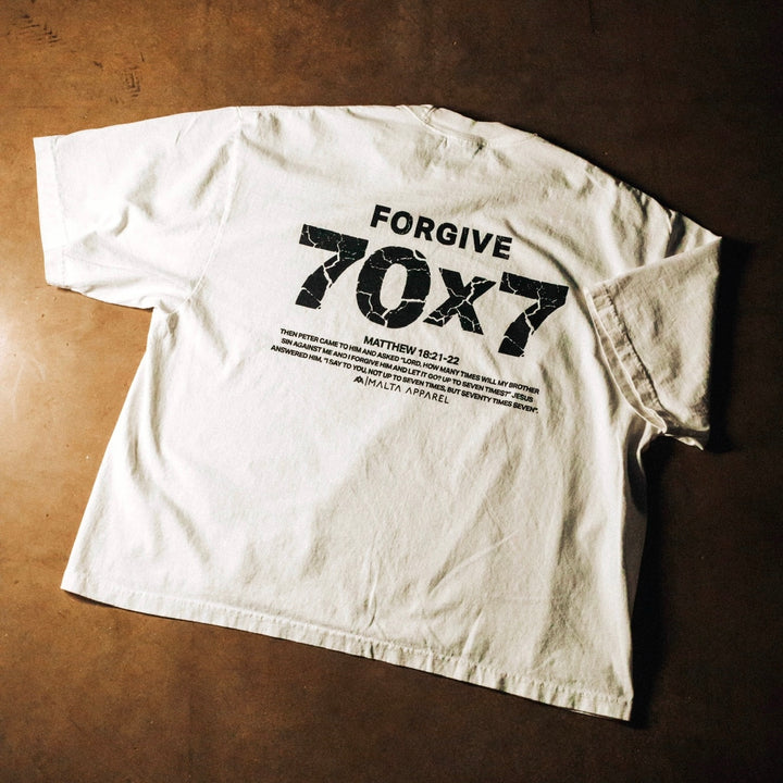 70x7 Drop Shoulder Tee (Super Oversized)