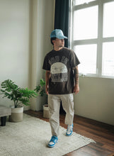 Load image into Gallery viewer, ‘God Is With Us’ Heavyweight Garment Dyed Tee - Mocha
