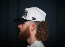 Load image into Gallery viewer, ‘JUST JESUS’ Premium SnapBack - Cream/Black
