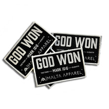 Load image into Gallery viewer, ‘God Won’ Velcro Patch
