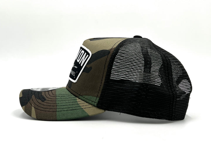[PRE-ORDER - SHIPS OCTOBER 6TH] God Won Trucker Hat - Camo