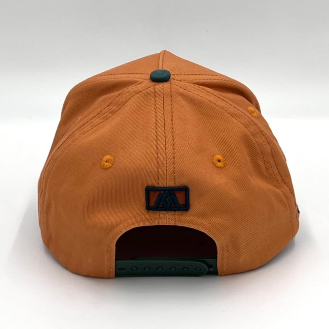 [PRE-ORDER - SHIPS MARCH 24TH] ‘Yahweh’ Premium Cotton SnapBack - Copper/Teal