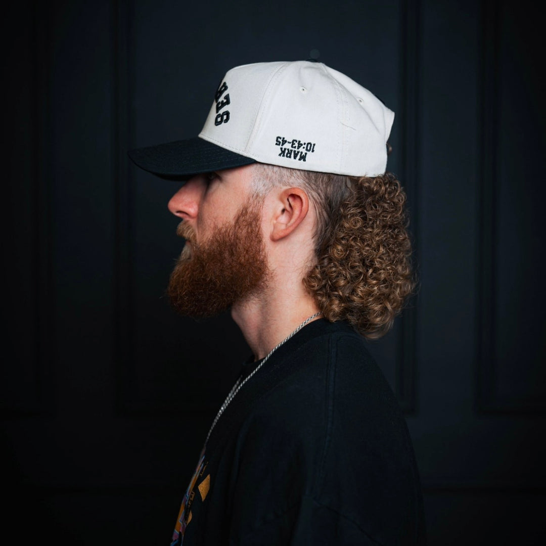 [PRE-ORDER - SHIPS MARCH 28TH] ‘SERVANT’ Premium SnapBack - Cream/Black