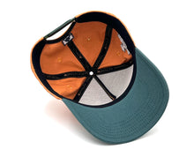 Load image into Gallery viewer, ‘Yahweh’ Premium Cotton SnapBack - Copper/Teal
