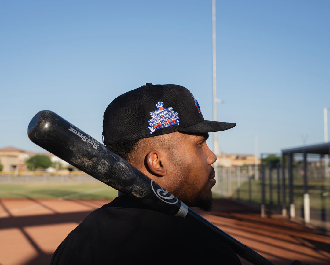 Yahweh Fitted Hat - Black/USA