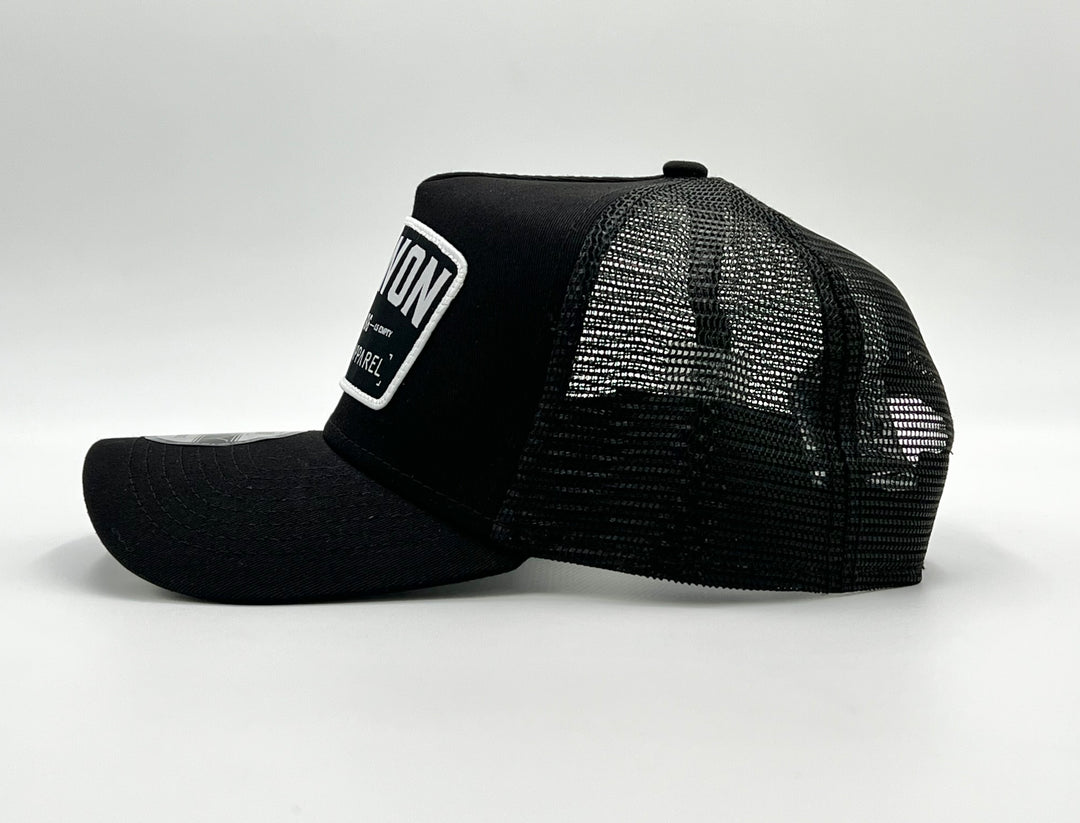 [PRE-ORDER - SHIPS SEPTEMBER 24TH] God Won Trucker Hat - Blackout