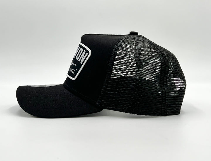 [PRE-ORDER - SHIPS SEPTEMBER 24TH] God Won Trucker Hat - Blackout
