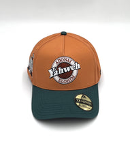 Load image into Gallery viewer, ‘Yahweh’ Premium Cotton SnapBack - Copper/Teal
