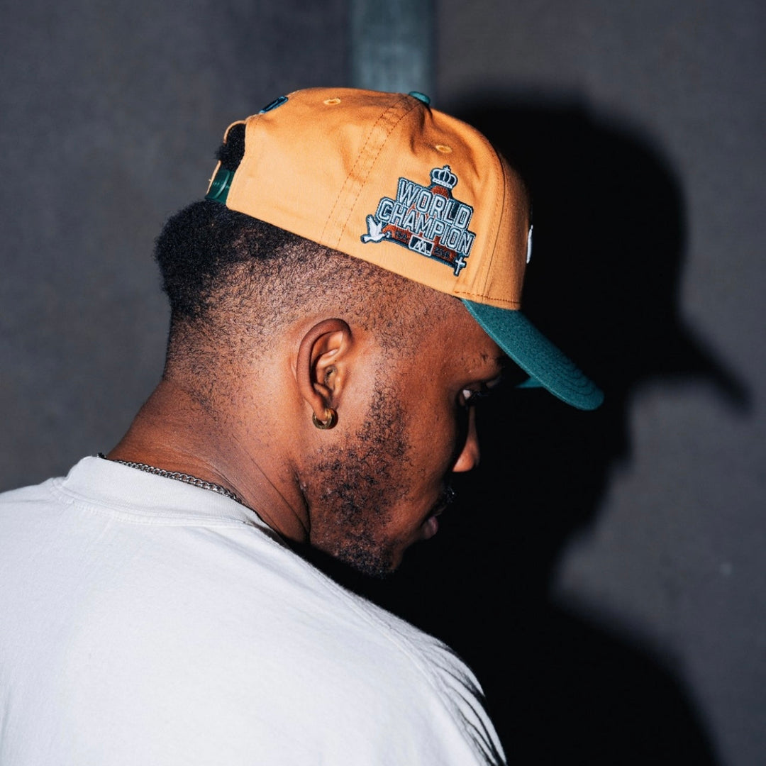 [PRE-ORDER - SHIPS MARCH 24TH] ‘Yahweh’ Premium Cotton SnapBack - Copper/Teal