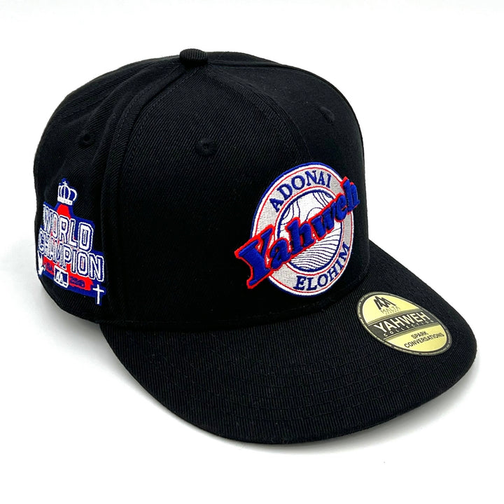 Yahweh Fitted Hat - Black/USA