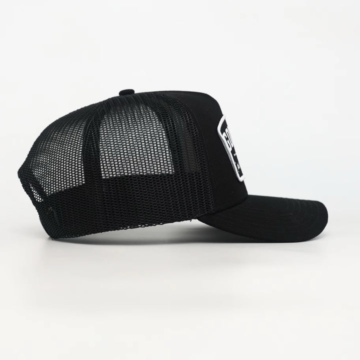 [PRE-ORDER - SHIPS NOVEMBER 7TH] God Won Trucker Hat - Blackout