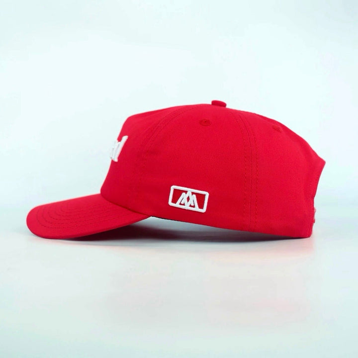 Beloved Child of God Unstructured SnapBack - Red - Malta Apparel