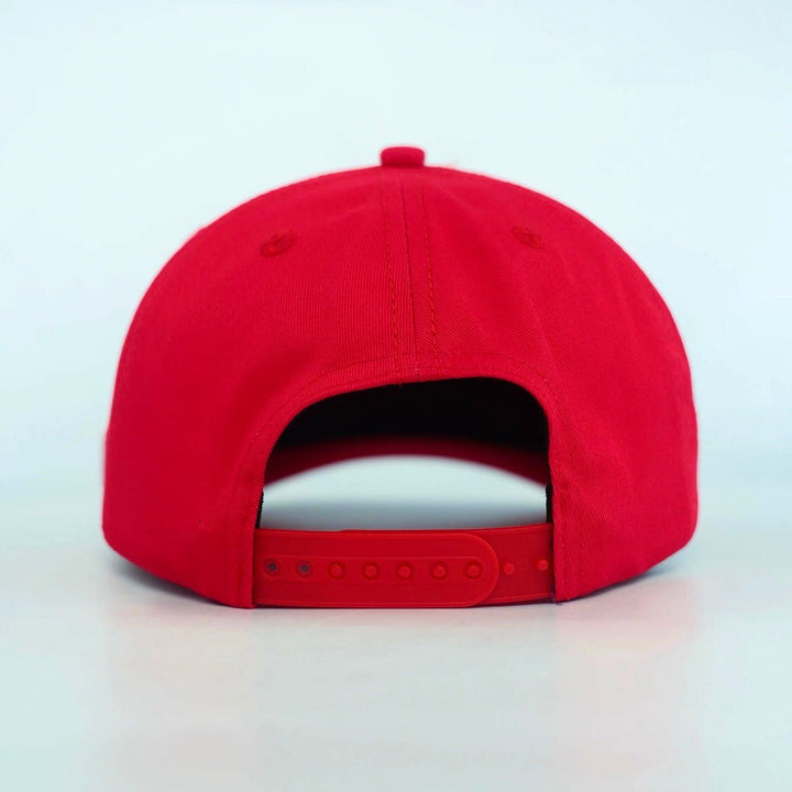 Beloved Child of God Unstructured SnapBack - Red - Malta Apparel