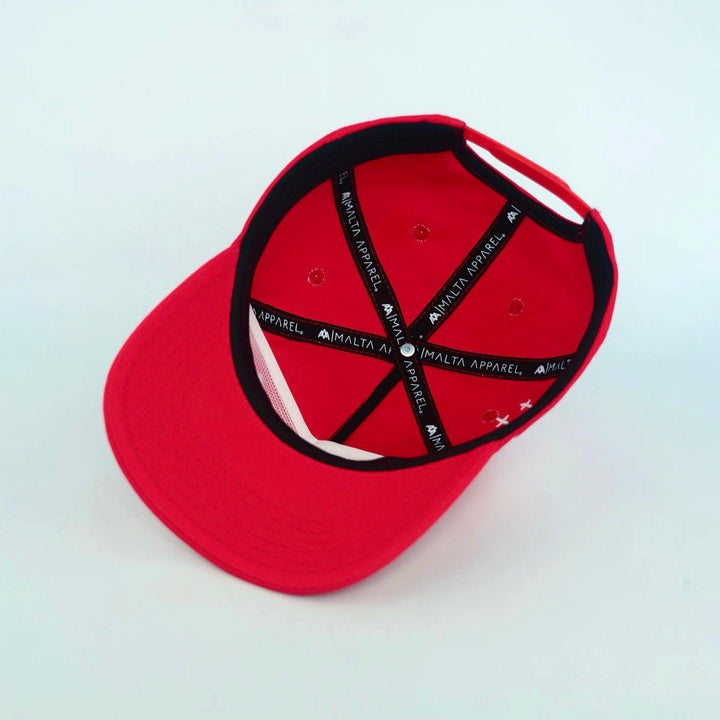 Beloved Child of God Unstructured SnapBack - Red - Malta Apparel