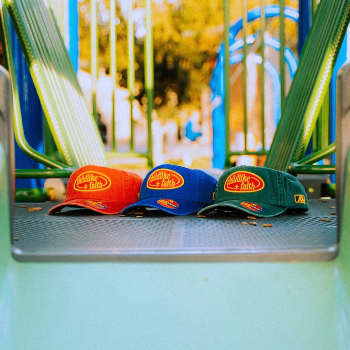 Childlike Faith Unstructured SnapBack - Green - Malta Apparel