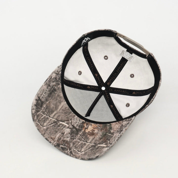 CONSECRATED Premium SnapBack (Structured) - Malta Woodland Camo - Malta Apparel