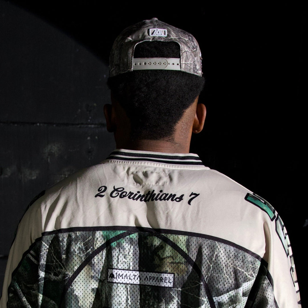 CONSECRATED Premium SnapBack (Structured) - Malta Woodland Camo - Malta Apparel