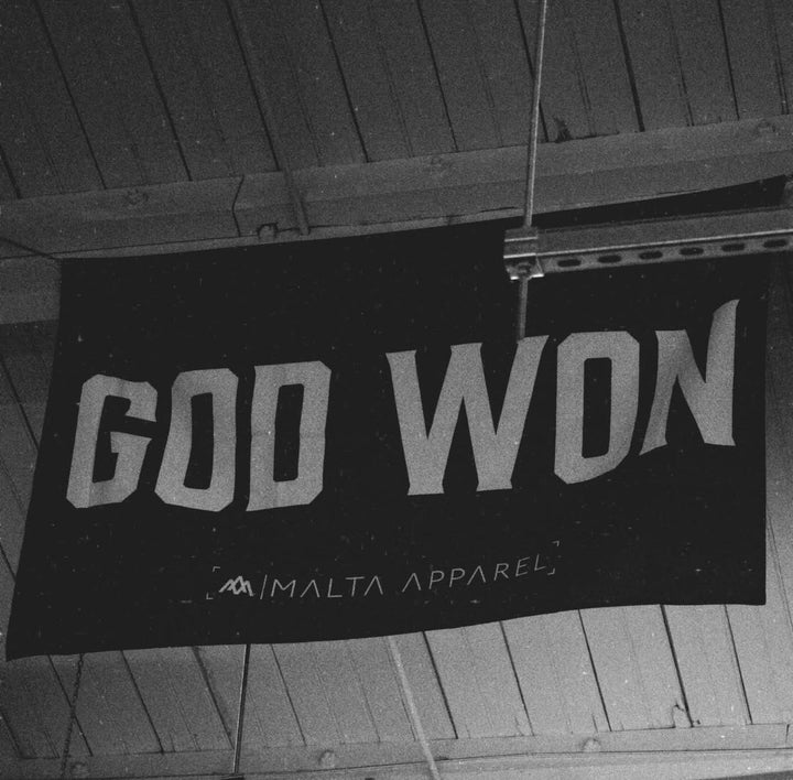 ‘God Won’ Flag - Malta Apparel