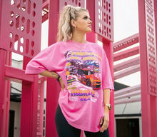Load image into Gallery viewer, “Finish The Race” Garment Dyed Tee - Pink
