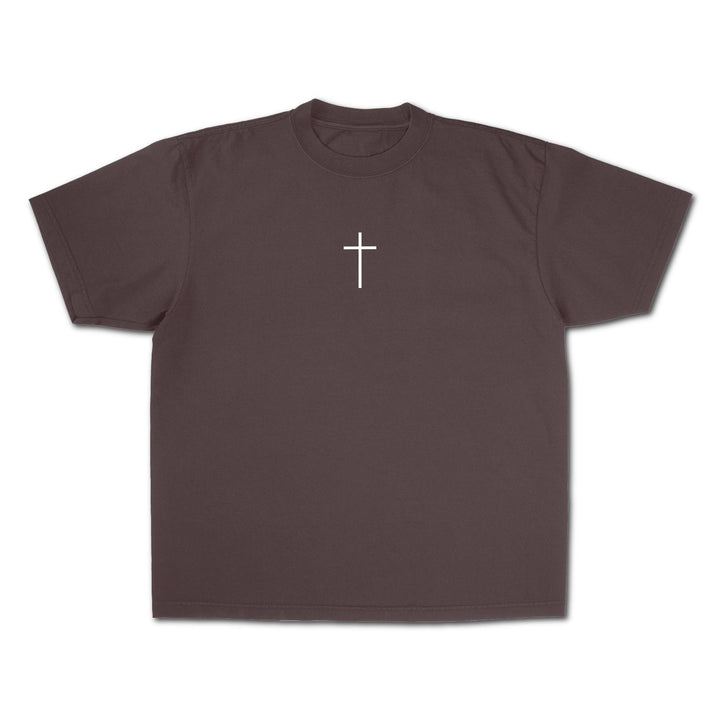 Jesus Saved My Life PUFF PRINT - Chocolate - Malta Apparel