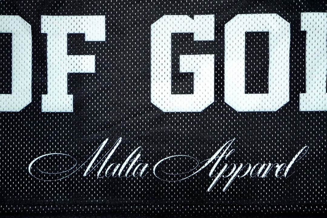 [PRE - ORDER - SHIPS APRIL 17TH] BELOVED CHILD OF GOD Jersey - Black (Oversized) - Malta Apparel