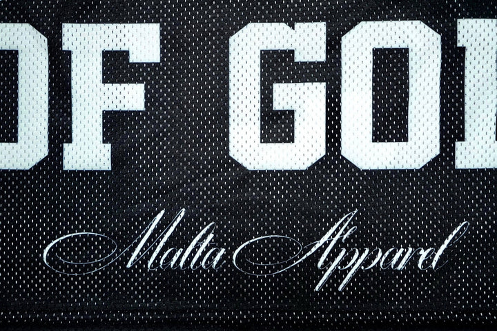 [PRE - ORDER - SHIPS APRIL 17TH] BELOVED CHILD OF GOD Jersey - Black (Oversized) - Malta Apparel