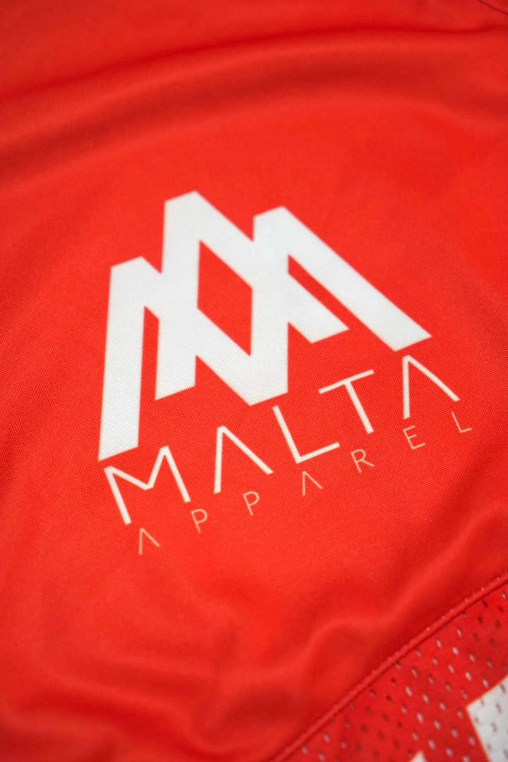 [PRE - ORDER - SHIPS APRIL 17TH] BELOVED CHILD OF GOD Jersey - Red (Oversized) - Malta Apparel